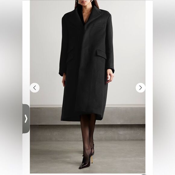 Saint Laurent Oversized wool coat - Picture 5 of 16